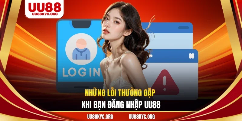 Những lỗi thường gặp khi bạn đăng nhập UU88